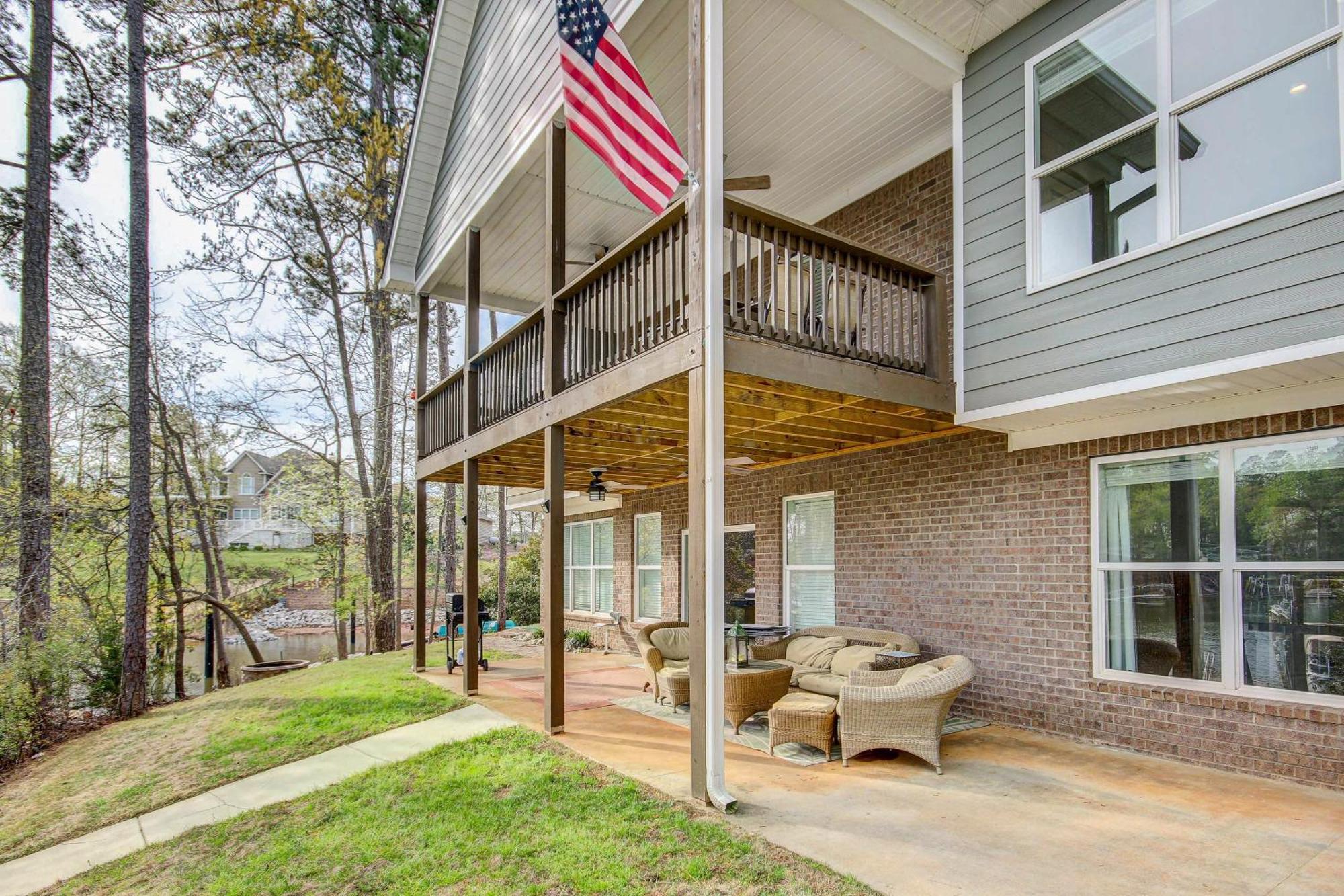 Lakefront Leesville Retreat With Private Dock! Lake Murray Shores Exterior photo